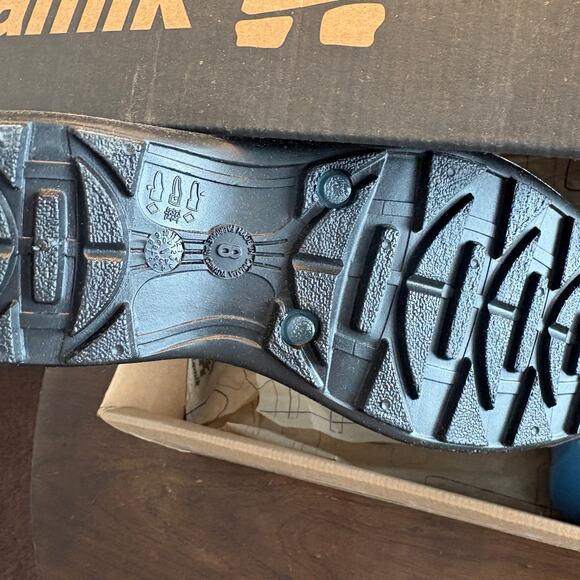 Kamik Womens Heidi Rain Boots 8 Blue NWT Rubber Wellies Tall - Picture 7 of 9